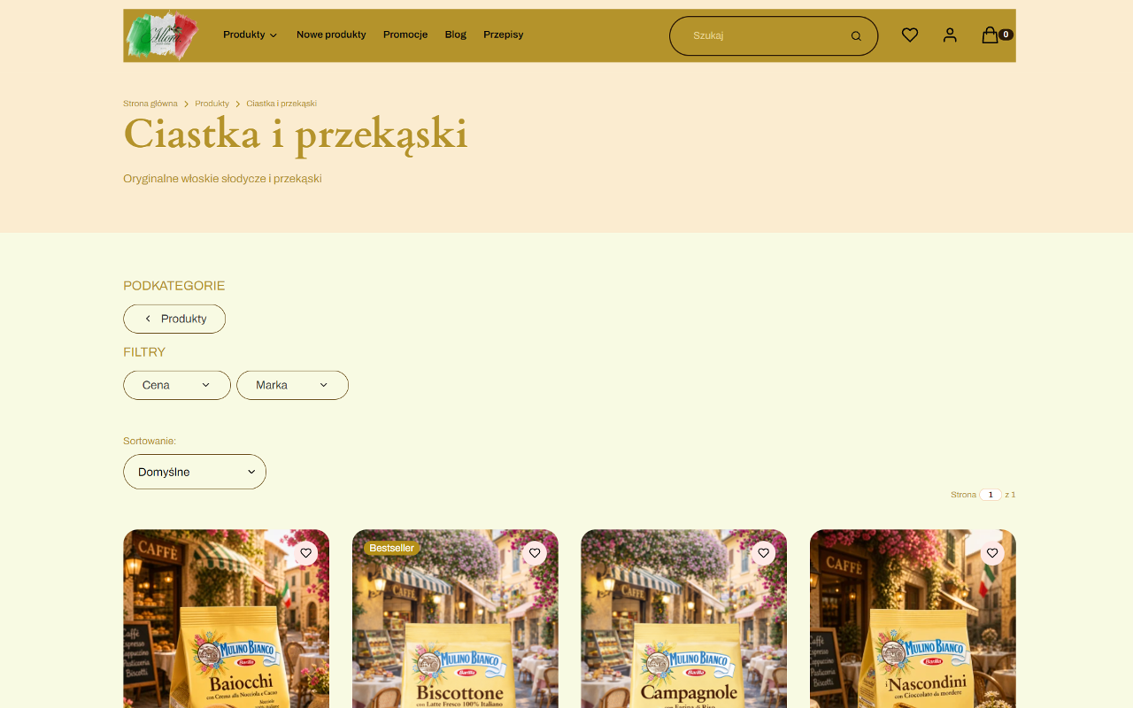Jak wybrać włoskie ciastka do kawy i na prezent?